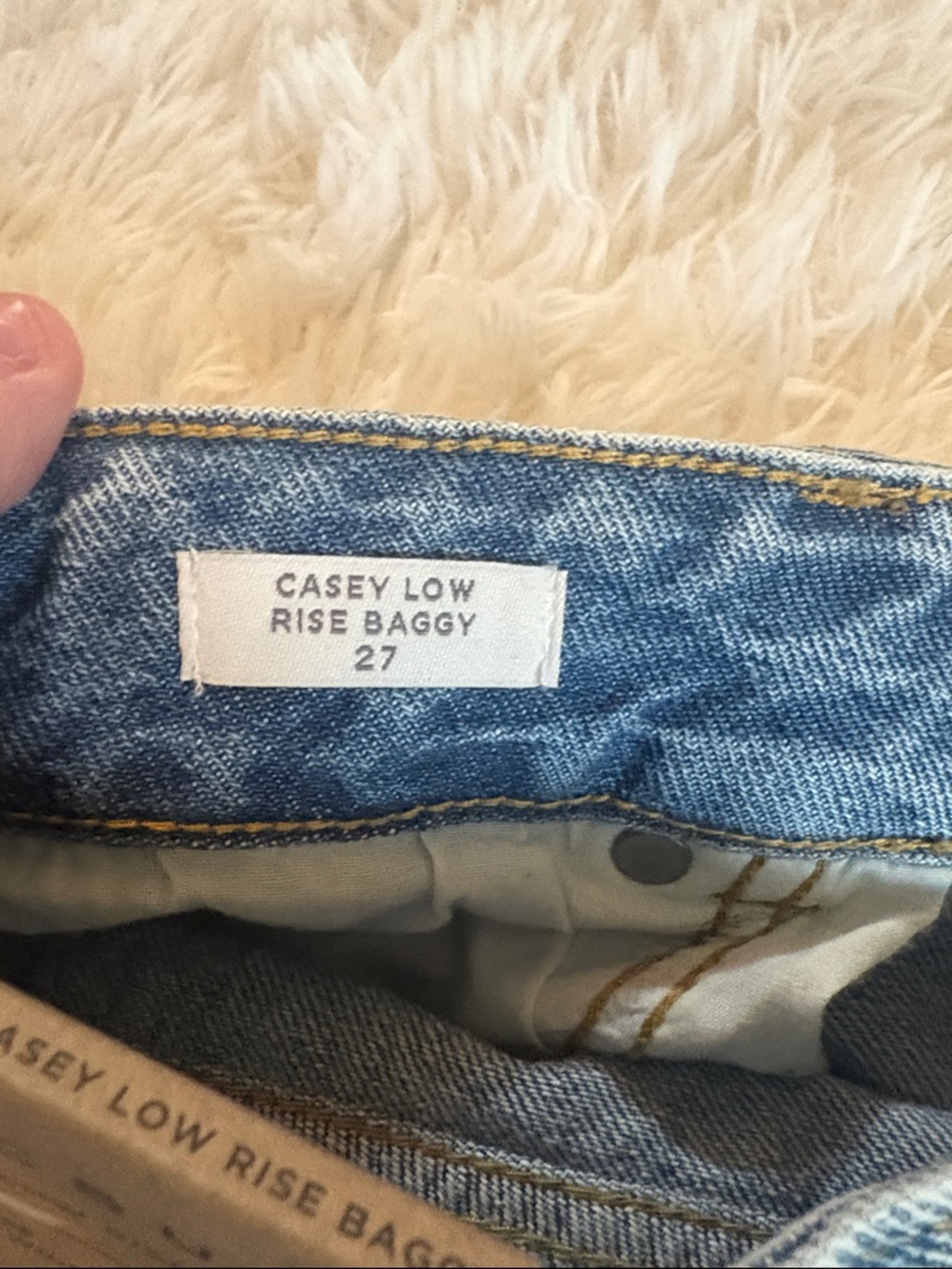 PacSun Casey Low Rise Baggy Wide Leg Jeans- Astrid - Picture 6 of 8
